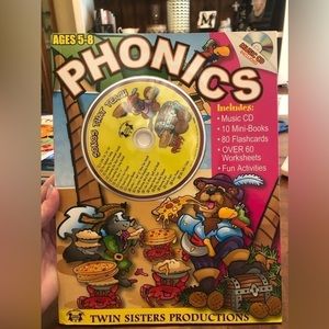 TWO workbooks for early childhood with CD